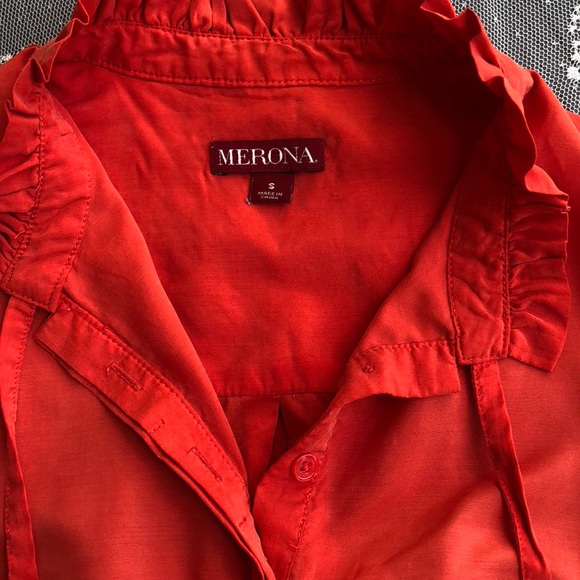 Merona silky blouse - Picture 2 of 5
